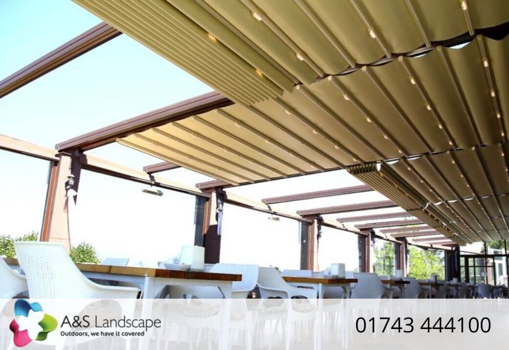 Large Retractable Canopy