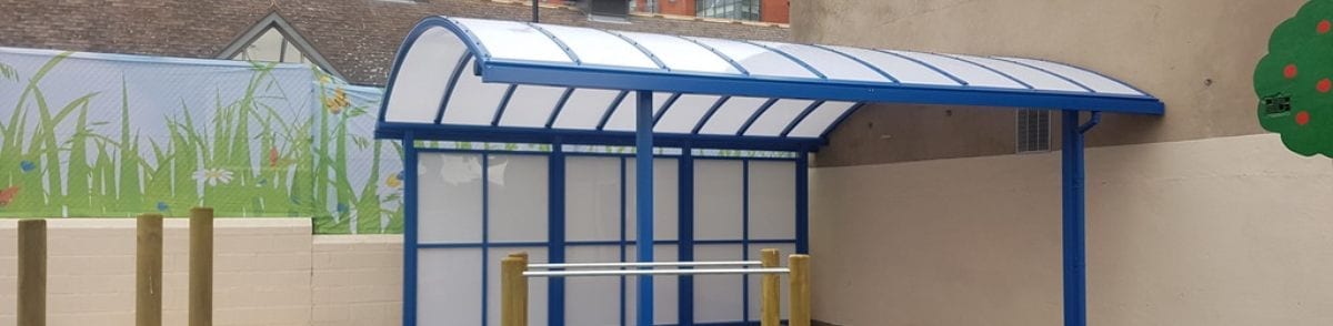 Playground canopy we designed for Springfield Primary School