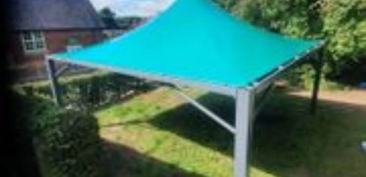 Welshampton Primary School Fabric Shelter Fabric shelter we installed at Welshampton Primary School