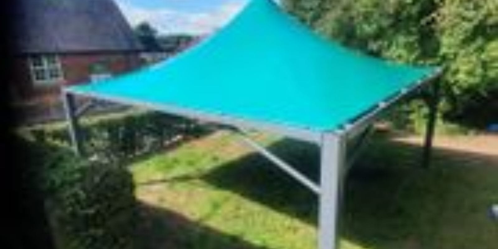 Playground canopy we designed for Welshampton Primary School