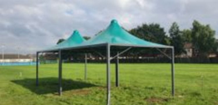 Bowesfield Primary School Tepee Canopies Tepee canopies we designed for Bowesfield Primary School