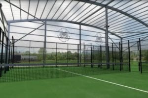 Outdoor Covered Padel Court