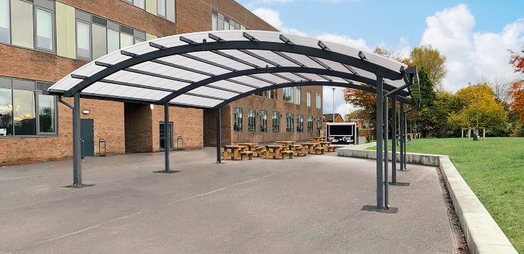 dining area shelter ryecroft high school