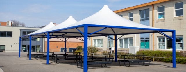 Harvey Grammar School Fabric Canopies