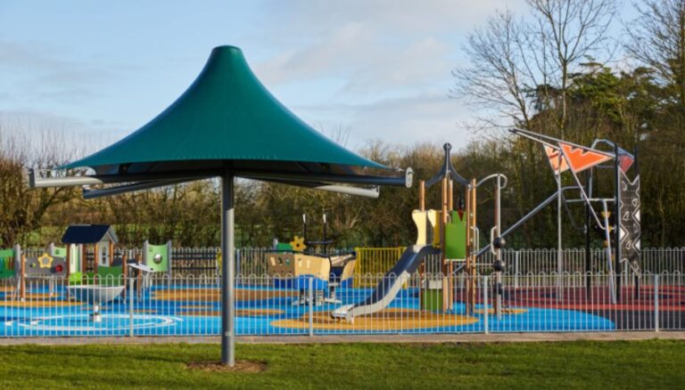Ashcott Playing Fields Umbrella Canopy