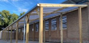 Handsworth Wood Girls' Academy Timber Shelter