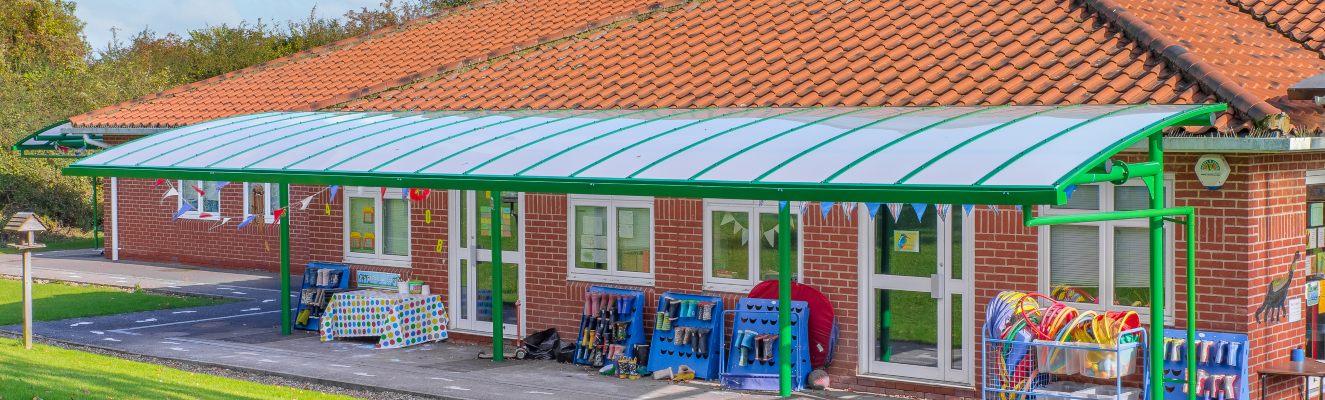 Bishop Stortford School Cantilever Canopy