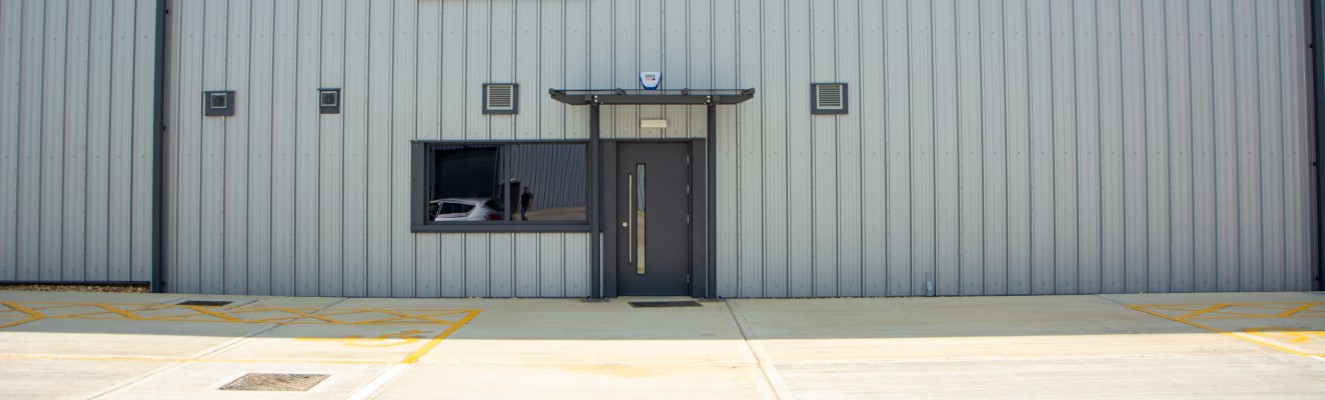 Broadmead Road Business Park Entrance Canopy