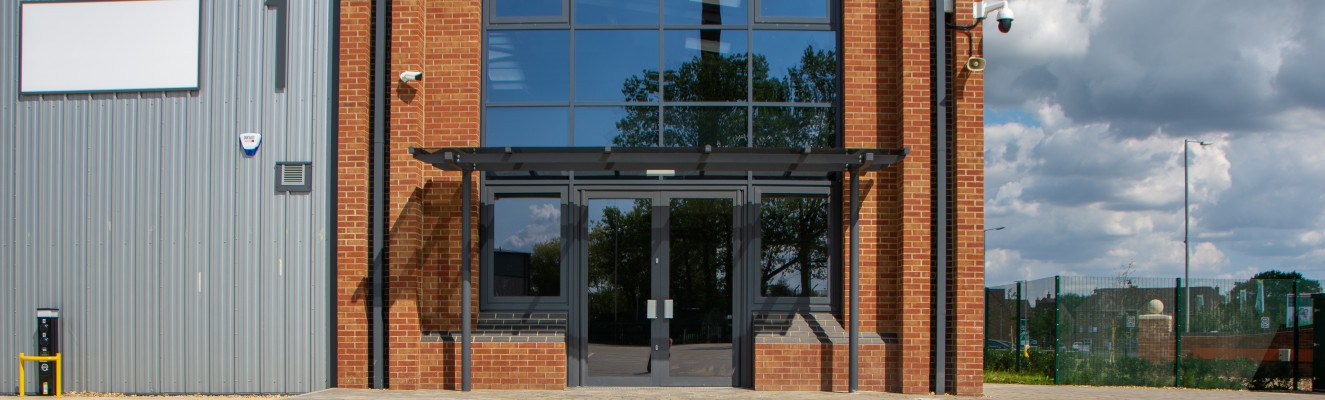 Broadmead Road Business Park Entrance Canopy
