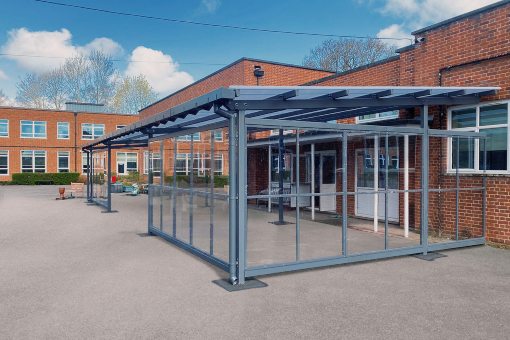 Canopy with Sides at Ranelagh School