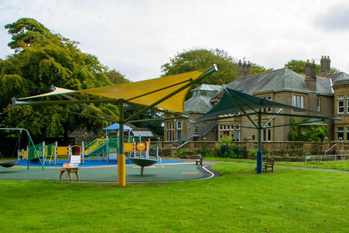 Fabric Canopies at Bleasdale School