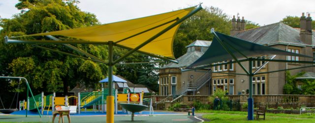 Bleasdale School Fabric Play Area Canopies