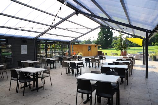 Whitemead Forest Park Bespoke Dining Shelter Bespoke dining shelter at Whitemead Forest Park