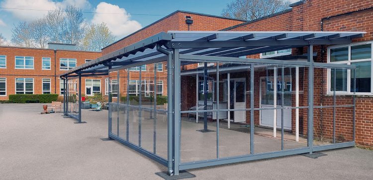 Shelter with Sides at Ranelagh School