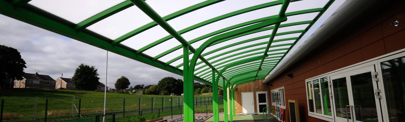 Ysgol Bro Alun Outdoor Canopy