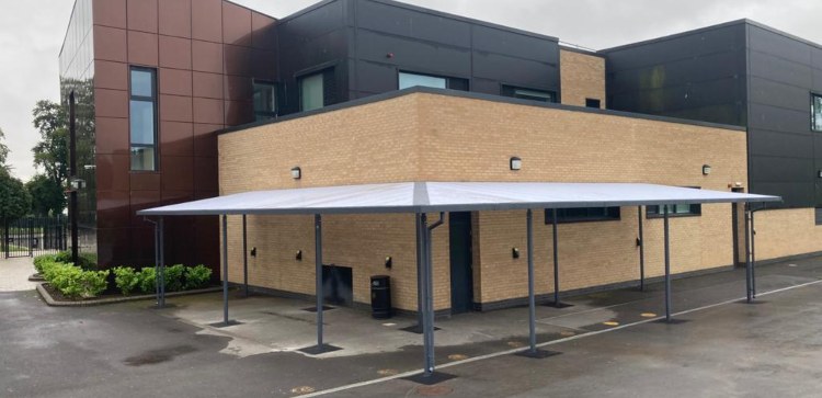 Hessle High School Bespoke Canopy