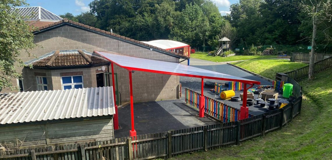 Okehampton Primary School Playground Shelter