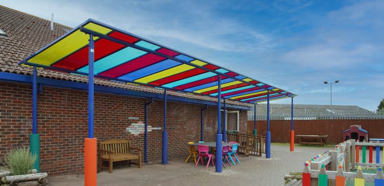 The Spring Trust Colourful Canopy