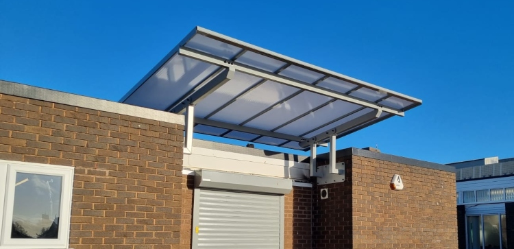 Bespoke Canopy at Wreake Valley Academy