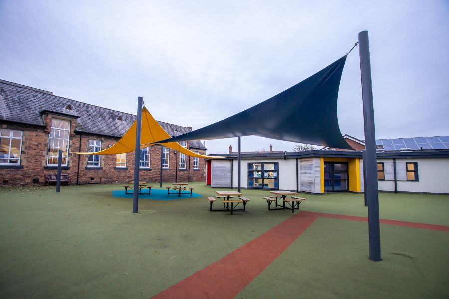 Windsford Primary School Shade Sails