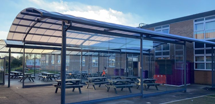 bespoke shelter sharples school