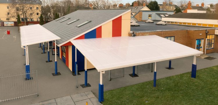 Playground Canopies at St Peter's Primary School