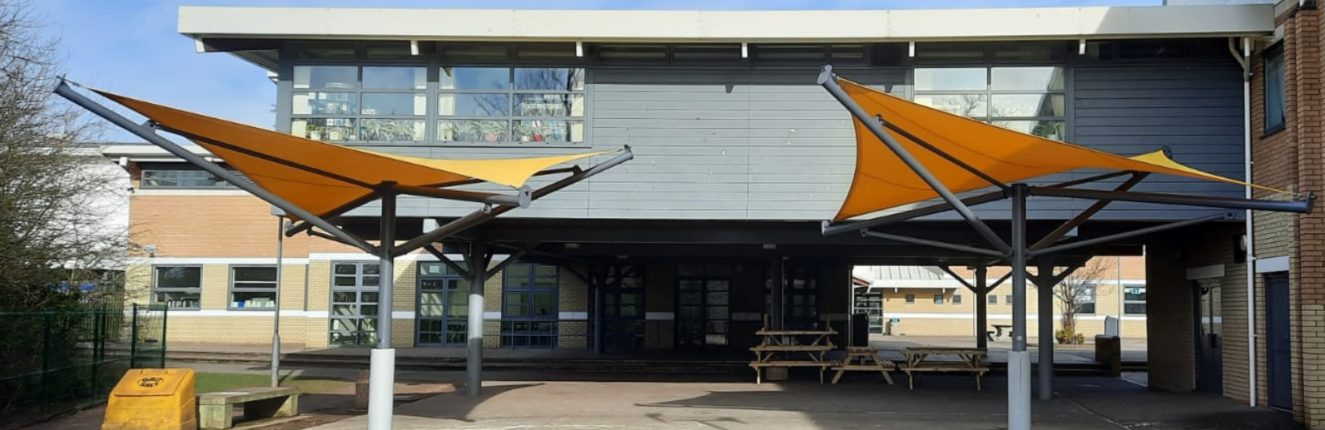 Whitley Academy in the West Midlands Adds Shade Sails