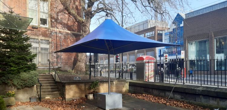 Parasol at St Andrew's Church