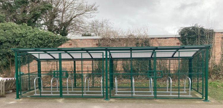 Cycle Shelter at St Nicholas Primary School
