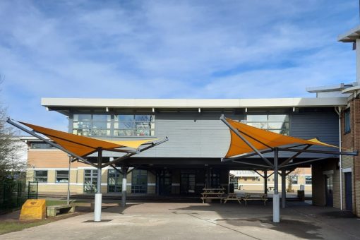 Whitley Academy in the West Midlands Adds Shade Sails