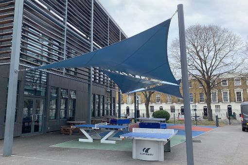 regent high school fabric canopies