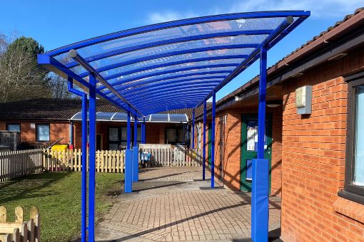 Playground Canopy Apley Wood Primary School.