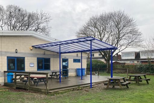 greensward academy Outdoor School Canopy.