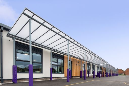 School Canopy - Harlescott primary school