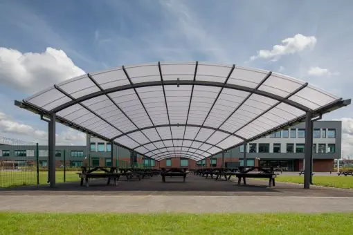 Large Outdoor Dining Area Canopy.