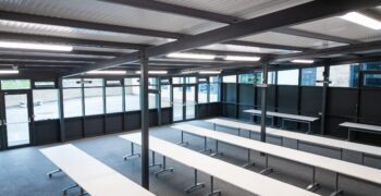 enclosed canopy glossopdale school
