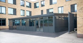 enclosed structures glossopdale school