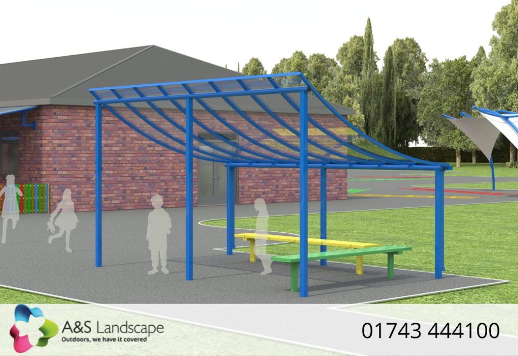 Curved Roof Canopy