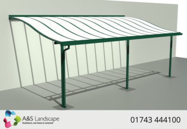 Curved Roof Canopy