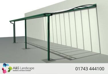 Curved Roof Canopy