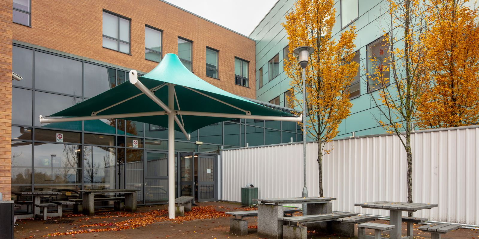 school dining shelter