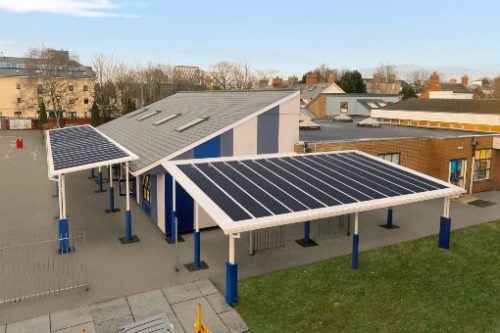 Solar PV Canopies for Schools & Businesses UK | A&S Landscape A&S Landscape
