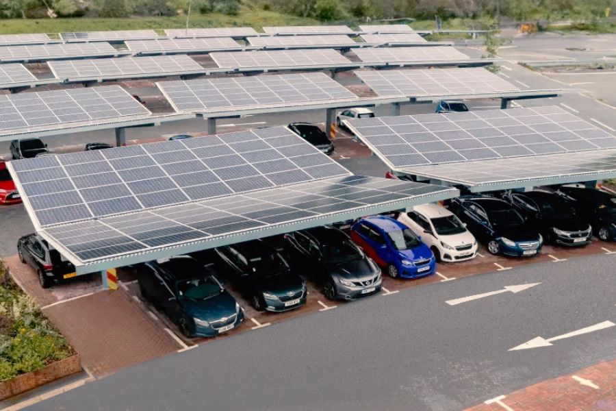 car park canopy solar