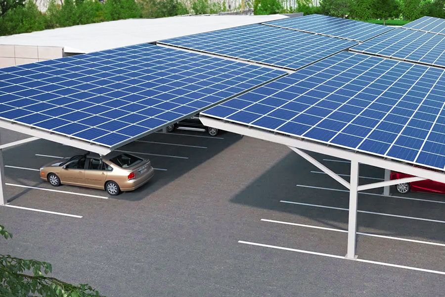 solar carpark canopy