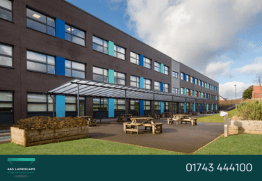 covered seating telford park school (1)