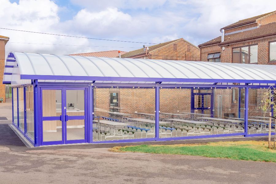 dining canopy blackfen school