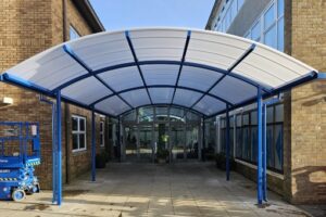 entrance canopy stoke damerel college entrance canopy stoke damerel college