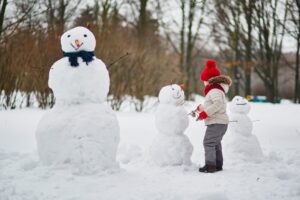 eyfs toddler building a snowman eyfs toddler building a snowman