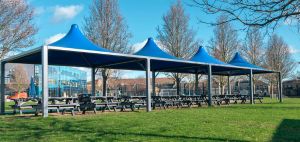 fabric dining canopies