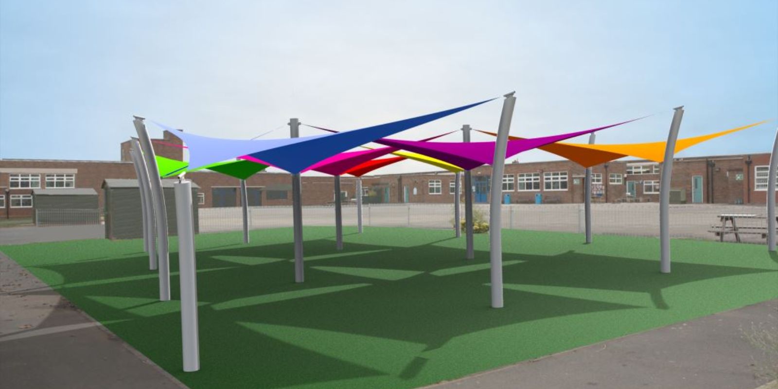 overlapping sail visual